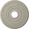Ekena Millwork Melonie Ceiling Medallion (Canopies up to 6 3/8"), 16"OD x 3 5/8"ID x 3/4"P, Pot of Cream Crackle CM16MLPCC - alternate 1
